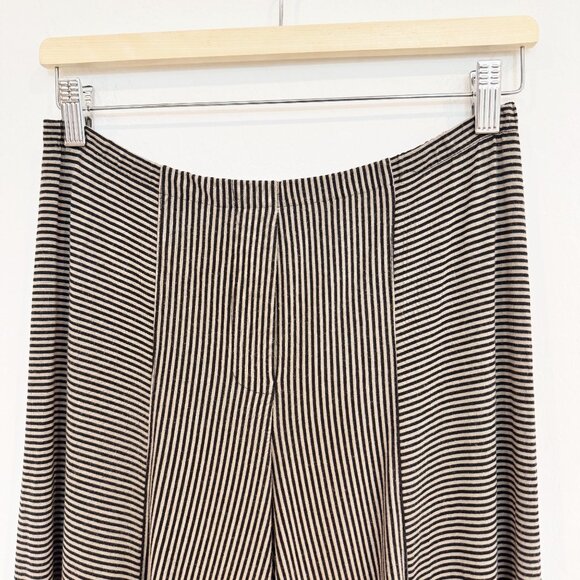 Alembika Essential Punto Striped Lantern Barrel Pull On Pants Lagenlook US 6-8 - Picture 2 of 8